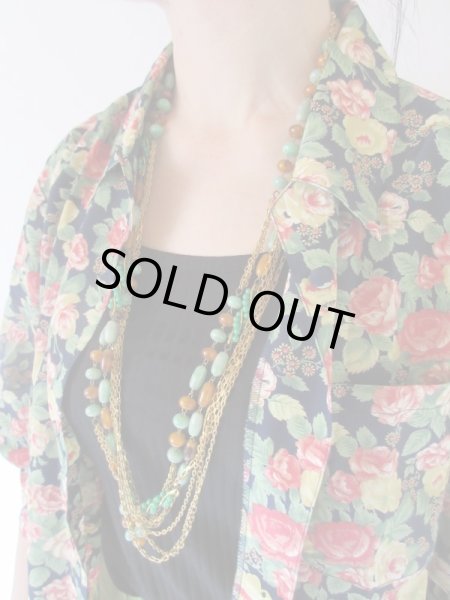 画像5: 【ジャラジャラ楽しい*】異素材ビーズのネックレス (5)