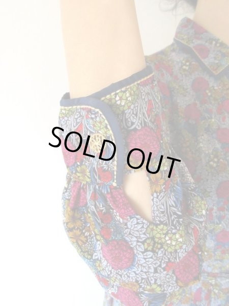 画像6: 【ステッチにも注目*】ドラマティックフラワーワンピース (6)