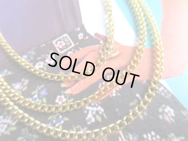 画像3: 【胸きゅんレトロ*】未使用*お帽子のチェーンブローチ (3)