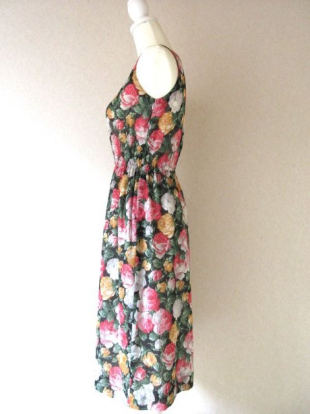 画像5: 【圧倒的ロマンティック*】ローズ柄ワンピース (5)