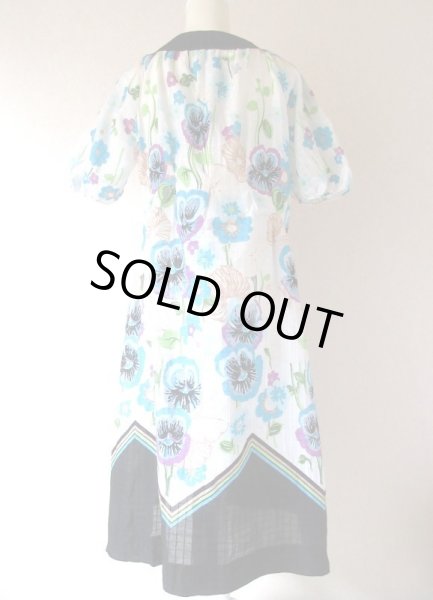 画像6: 【コットン素材が涼やか*】チャーミング花柄ワンピース (6)