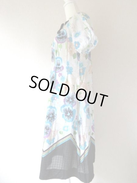 画像5: 【コットン素材が涼やか*】チャーミング花柄ワンピース (5)