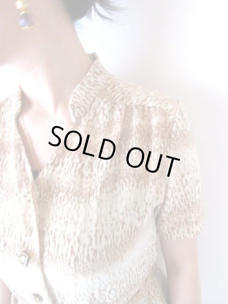 画像3: 【オトナっぽ見え*】ブラウングラデーションワンピース (3)