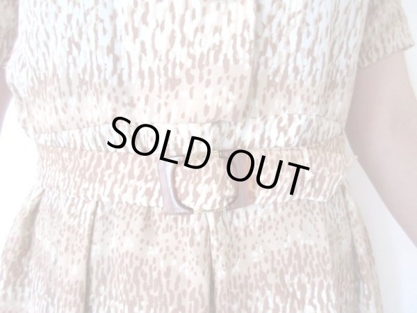 画像4: 【オトナっぽ見え*】ブラウングラデーションワンピース (4)