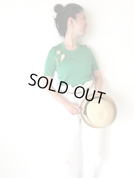 画像2: 【差し色に*】万能アクリルニット (2)