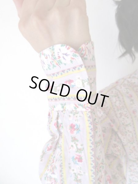 画像6: 【RALPH LAUREN*】お花とストライプのシャツ (6)